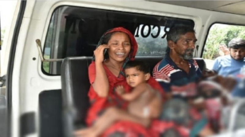 যশোরের শংকরপুরে বোমা বিস্ফোরণের ঘটনাস্থল