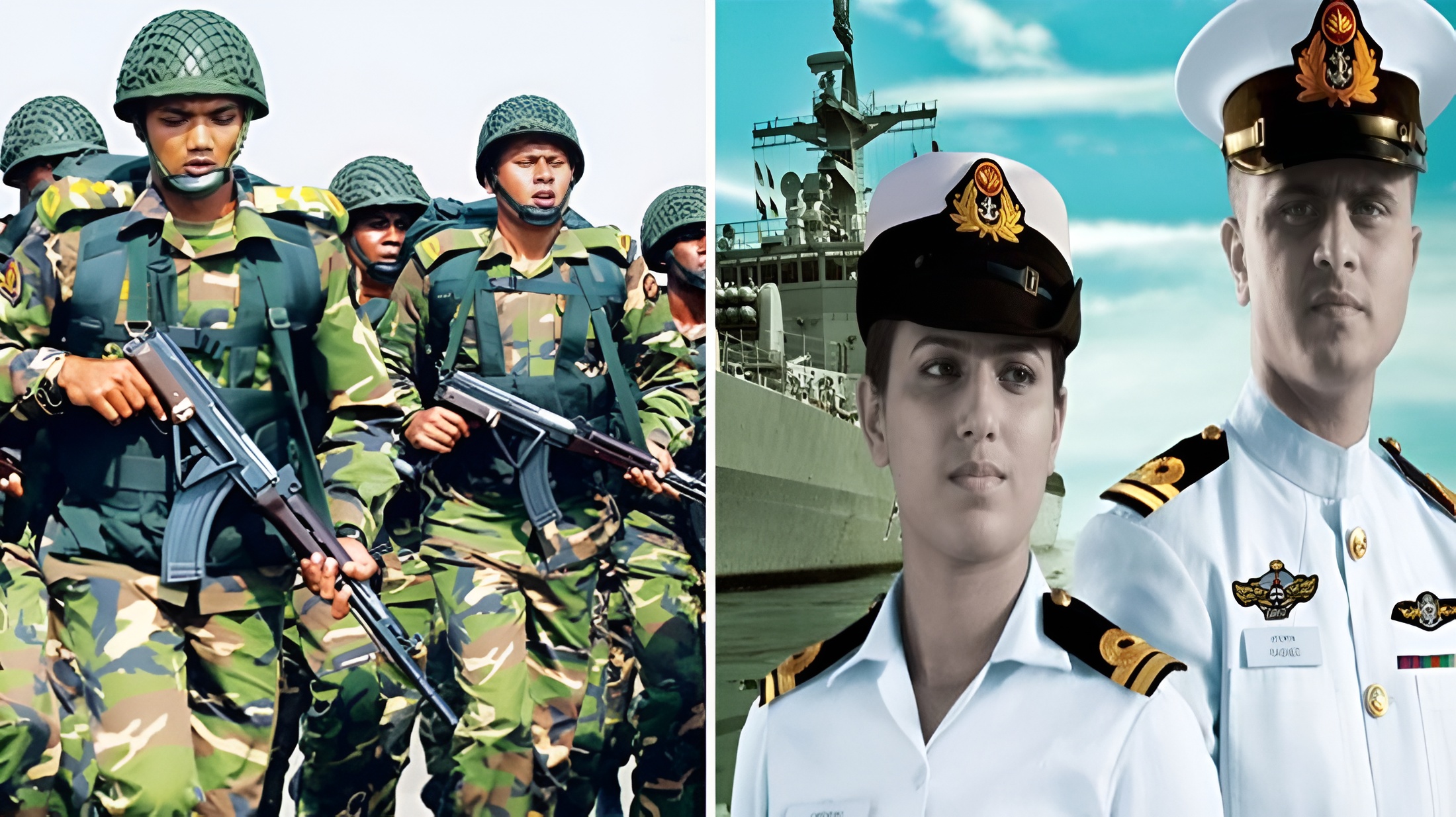 নির্বাচনে নৌ-সেনাবাহিনীর ৯২৫০০ সদস্য মাঠে থাকবে