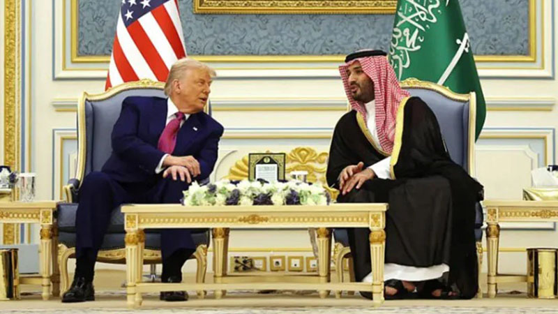 সৌদি আরবকে 'বন্ধু' রাষ্ট্র হিসেবে আখ্যা দিলেন ট্রাম্প